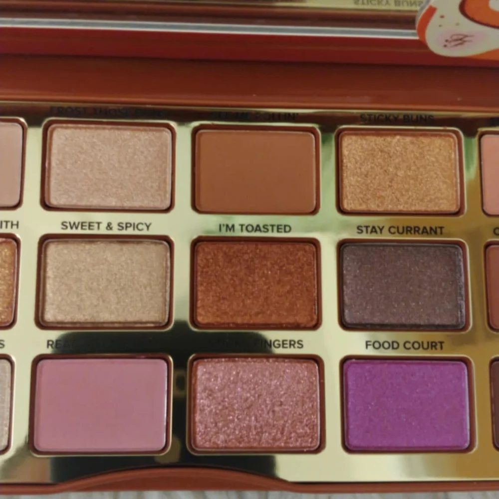 💖FIRM! NWT TOO FACED CINNAMON SWIRL EYESHADOW PALETTE LIMITED EDITION
